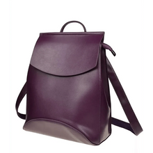 Load image into Gallery viewer, High Quality Leather Backpacks For Fashionable Women And Teenage Girls Large Capacity Shoulder Bagpack