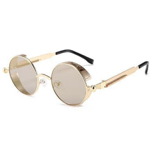 Load image into Gallery viewer, High Quality Metal Circle Frame Luxury & Designer High Quality Sunglasses For Men and Women New Retro Style Round Shape Metal Frame Sunglasses UV400