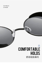 Load image into Gallery viewer, High Quality Metal Circle Frame Luxury & Designer High Quality Sunglasses For Men and Women New Retro Style Round Shape Metal Frame Sunglasses UV400