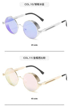 Load image into Gallery viewer, High Quality Metal Circle Frame Luxury & Designer High Quality Sunglasses For Men and Women New Retro Style Round Shape Metal Frame Sunglasses UV400