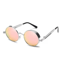 Load image into Gallery viewer, High Quality Metal Circle Frame Luxury & Designer High Quality Sunglasses For Men and Women New Retro Style Round Shape Metal Frame Sunglasses UV400