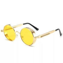 Load image into Gallery viewer, High Quality Metal Circle Frame Luxury & Designer High Quality Sunglasses For Men and Women New Retro Style Round Shape Metal Frame Sunglasses UV400
