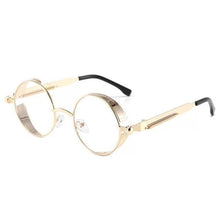 Load image into Gallery viewer, High Quality Metal Circle Frame Luxury & Designer High Quality Sunglasses For Men and Women New Retro Style Round Shape Metal Frame Sunglasses UV400