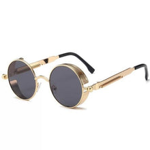 Load image into Gallery viewer, High Quality Metal Circle Frame Luxury & Designer High Quality Sunglasses For Men and Women New Retro Style Round Shape Metal Frame Sunglasses UV400