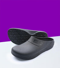 Load image into Gallery viewer, High Quality Non-slip Waterproof Kitchen Chef Shoes Master Cook Hotel Restaurant Work Shoes Slippers Flat Sandals Safety Working Shoes For Kitchen Garden Bathroom