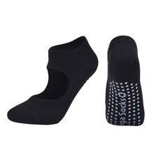 Load image into Gallery viewer, High Quality Pilates Socks Anti-Slip Breathable Backless Yoga Socks Ankle Ballet Dance Sports Socks for Women Fitness