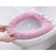 Load image into Gallery viewer, High Quality Universal Toilet Seat Cover Washable Unique Design Warm Flexible Covers Bright Colors