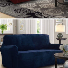 Load image into Gallery viewer, High Quality Velvet Plush Sofa Cover for Living Room Sectional Couch Cover Elastic Case Sofa Slipcover Stretch 1/2/3/4 Seater Velvet Sofa Couch Furniture Protector Soft Anti-Slip High Stretch
