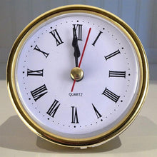 Load image into Gallery viewer, High Quality Vintage Black Metal Art Table Clock Metal Retro Silent Non-Ticking Battery Control Classic Roman dial Small Table Clock for Bedrooms