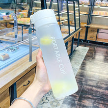 Load image into Gallery viewer, High Quality Water Bottle 800ML Tour Outdoor Sport Leak Proof Seal School Water Bottles Drinkware BPA Free Plastic Sport Water Bottle Large Capacity Outdoor Matte Water Bottle