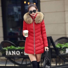 Load image into Gallery viewer, High Quality Winter Down Jacket Women Long Coat Warm Clothes