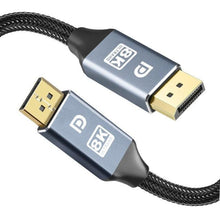 Load image into Gallery viewer, High Speed Display Port TV Cable Audio 8K Video Cable Compatible For PC And Laptop Portable Projector DP1.2 DP1.4 Lightweight Cable