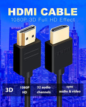 Load image into Gallery viewer, High Speed HDMI Cable 2.0 4K 1080P 3D Video Audio Cable Ultra High Speed Gold Plated Connectors HDMI 4K HD For TV Gaming Console