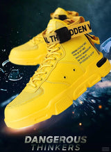 Load image into Gallery viewer, High Top Red Bottom Trend Sneakers For Men Hip Hop Casual Men's Sport High Quality Sneakers Breathable Lightweight Red Basketball Luxury Fashion Running Sneakers