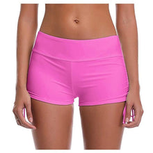 Load image into Gallery viewer, High Waist Bikini Bottoms Women's High Waisted Shorts Swim Bottoms Full Coverage Bikini Swimsuit Bottom For Women Swimming Panties Ladies Summer Fashion Solid Bikinis Swim Shorts Bottom Women's Swimsuit