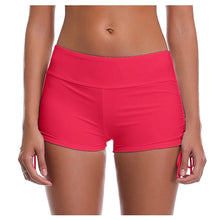 Load image into Gallery viewer, High Waist Bikini Bottoms Women's High Waisted Shorts Swim Bottoms Full Coverage Bikini Swimsuit Bottom For Women Swimming Panties Ladies Summer Fashion Solid Bikinis Swim Shorts Bottom Women's Swimsuit