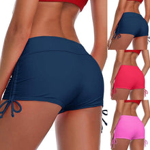 Load image into Gallery viewer, High Waist Bikini Bottoms Women's High Waisted Shorts Swim Bottoms Full Coverage Bikini Swimsuit Bottom For Women Swimming Panties Ladies Summer Fashion Solid Bikinis Swim Shorts Bottom Women's Swimsuit