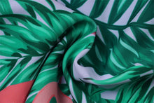 Load image into Gallery viewer, High Waist Bikini Set Women Bikini Flower Swimwear Women High Waist Bikini Halter Two Piece Bathing Suits Tummy Control Swimsuit Push Up Swimwear Vintage Halter Neck Swimsuit Female Green Bathing Suit