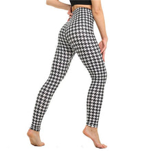 Load image into Gallery viewer, High Waist Leggings Pants Fitness Women Fashion Printing Leggings Women Fitness Yoga Pants High Waist Push Up Sportswear Elastic Trousers Gym Running Workout Pants Push Up Running Elastic Stripe Dot Bottom Leggings