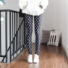 Load image into Gallery viewer, High Waist Leggings Pants Fitness Women Fashion Printing Leggings Women Fitness Yoga Pants High Waist Push Up Sportswear Elastic Trousers Gym Running Workout Pants Push Up Running Elastic Stripe Dot Bottom Leggings