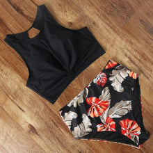 Load image into Gallery viewer, High Waist Swimsuit Bikini Push Up Swimwear Women Bathing Suit Female Bikini Set Leopard Swim Suit Beachwear Women's High Waist Swimsuit 2 Piece Bathing Suits Bikini