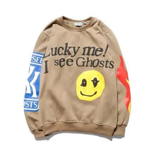 Load image into Gallery viewer, Hip-Hop Printed Sweatshirts Men High Pullovers Couple Street Casual Sweatshirts Letter Print Men Women Sweatshirt Stylish Printed Cool Design Warm Winter Sweatshirt For Men Women