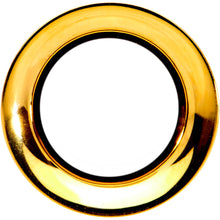 Load image into Gallery viewer, Gold PVD Black Two Tone Screw Fit Tunnel Plug Set 3mm to 16mm