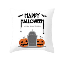 Load image into Gallery viewer, Holiday Pillowcase Pumpkin Cushion Cover Creative Decorative Sofa Party Home Car Pillow Cover Print Pillowcase Fall Decorative Pillows Cotton Linen Material Decoration