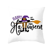 Load image into Gallery viewer, Holiday Pillowcase Pumpkin Cushion Cover Creative Decorative Sofa Party Home Car Pillow Cover Print Pillowcase Fall Decorative Pillows Cotton Linen Material Decoration