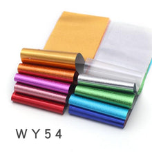 Load image into Gallery viewer, Holographic Nail Foil Transfer Set Sticker Decal Nail Art Foils Designer Marble Nail Decoration Sliders Wraps Manicure Women Kids Girls Manicure Decoration Nail Art Supplies 3D Self-Adhesive Nail Decals Designer Nail Stickers for Acrylic Nails