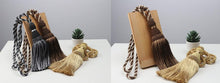 Load image into Gallery viewer, Home Decoration Polyester Tassel Tiebacks Curtain Holder Handmade Tassel Curtain Rope Holdback Window Drape Hanging Ball Tassels Curtains Buckle Sling Binding Lantern Tiebacks Handcrafted Braided Curtain Holdbacks Window Home Decor 55-90cm
