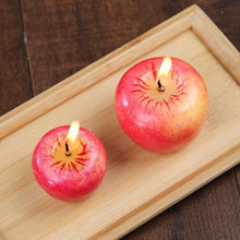 Load image into Gallery viewer, Home Red Apple Shape Scented Candles Creative Apple Shaped Scented Candles Simulation Fruit Candles Valentine's Day Party Candles Birthday Candles Apple Decorations Birthday Christmas Party Fruit Candles Decoration