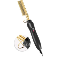Load image into Gallery viewer, Hot Comb Hair Straightener Comb