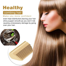 Load image into Gallery viewer, Hot Comb Hair Straightener Comb