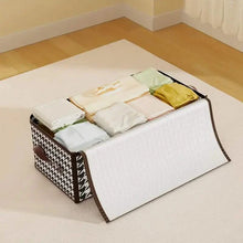 Load image into Gallery viewer, Houndstooth Large Storage Bag