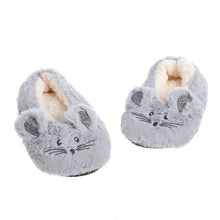 Load image into Gallery viewer, House Slipper Women Winter Non Skid Indoor Fur Cotton Warm Plush Home Fluffy Mouse Ears Memory Foam House Slippers Cozy Cute Animal Home Slipper For Women