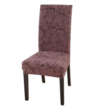 Load image into Gallery viewer, Housmife Printed Stretch Chair Cover Big Elastic Seat Chair Covers Slipcovers Restaurant Banquet Home Dining Party Decoration Stretch Spandex Removable Washable Anti-dust Seat Slipcover Protector for Hotel Office Ceremony Banquet