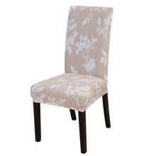 Load image into Gallery viewer, Housmife Printed Stretch Chair Cover Big Elastic Seat Chair Covers Slipcovers Restaurant Banquet Home Dining Party Decoration Stretch Spandex Removable Washable Anti-dust Seat Slipcover Protector for Hotel Office Ceremony Banquet