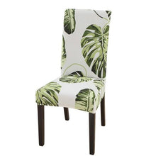 Load image into Gallery viewer, Housmife Printed Stretch Chair Cover Big Elastic Seat Chair Covers Slipcovers Restaurant Banquet Home Dining Party Decoration Stretch Spandex Removable Washable Anti-dust Seat Slipcover Protector for Hotel Office Ceremony Banquet