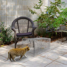 Load image into Gallery viewer, Humane Catch Release Live Animal Collapsible Galvanized Wire Trap Cage