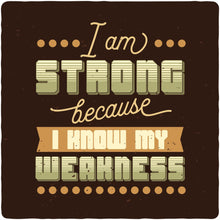 Load image into Gallery viewer, I am Strong Men's Bamboo Viscose/Organic Cotton Short Sleeve Graphic T-Shirt