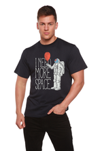 Load image into Gallery viewer, I need more space Men's Bamboo Viscose/Organic Cotton Short Sleeve Graphic T-Shirt