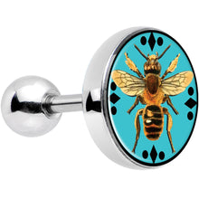 Load image into Gallery viewer, Buzzing Bumble Bee Tragus Cartilage Earring