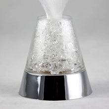 Load image into Gallery viewer, Ice Fiber Optic Light with Color-changing Crystal Base