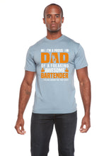 Load image into Gallery viewer, I'm a Proud Dad Men's Bamboo Viscose/Organic Cotton Short Sleeve Graphic T-Shirt