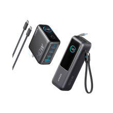 Load image into Gallery viewer, Anker Laptop Power Bank (25K, 165W, Built-In and Retractable Cables)