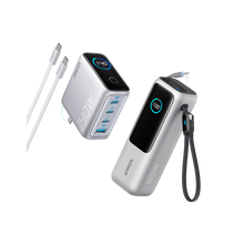 Load image into Gallery viewer, Anker Laptop Power Bank (25K, 165W, Built-In and Retractable Cables)