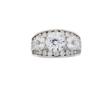 Load image into Gallery viewer, Cubic Zirconium CZ SS Bridal Sterling Silver