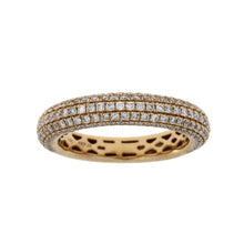 Load image into Gallery viewer, 1.00ct Diamond Wedding Band Ring 14KT Rose Gold