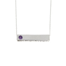 Load image into Gallery viewer, Created Alexandrite Fashion Pendants Sterling Silver
